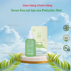 Serum phục hồi da dầu mụn rau má Pretty Skin Jeju Cica 50ml