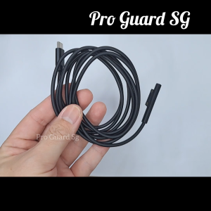[SG] Replacement Cable Type C to Microsoft Surface Charging Power Cable Connector Power Surface Pro 7 6 5 4 3 Go Laptop