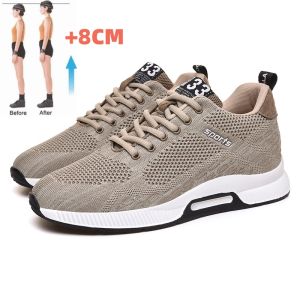 Men's Elevator Shoes: Breathable Heightening & Hidden Heels