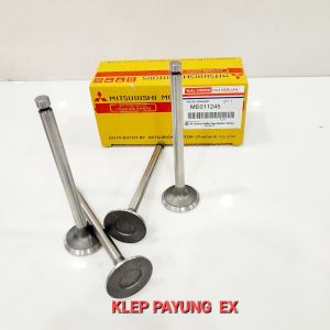 ENGINE VALVE KLEP API EXHAUST INTAKE MITSUBISHI PS100-PS136 4PCS 0RI JEPAN GARANSI 1BULAN