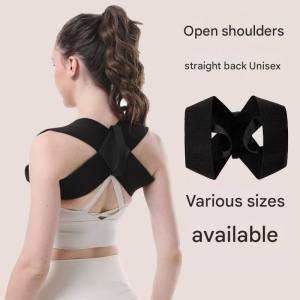 Shoulder Opening Humpback Back Straightening Shoulder Correction Strap  Comfortable  Back Support Belt Adjustable