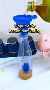 CORONG AIR & MINYAK SILIKON PORTABLE LIPAT