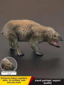 MENGSILE | Prehistoric Animal Toy Model Lesothosaurus Triassic