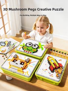 HUANGEN | Đồ Chơi Xây Dựng Khối Lớn 3D Giáo Dục