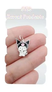 (G22) Silver 925 Loket / Kuromi Pendant