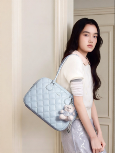 Just Star | Waffle Texture Large Capacity Commuter Womens Tote Bag