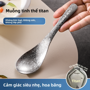 OUSKA | Đũa Cá Nhân Chống Khuẩn Nhẹ Titanium Cấp Thực Phẩm