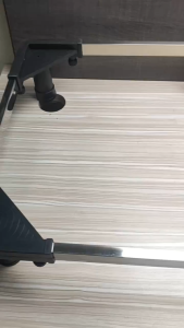 SALE 50% Kệ Để Chân Máy Lọc Nước Inox Đa Năng Cao Cấp QPAT - Điều Chỉnh Đế Cao Su.