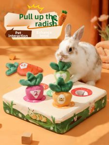 VOA | Interactive Rabbit Toy Puzzle and Teether for Chinchillas and Rabbits