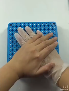 100 Holes Capsule Filling Machine Filling Manual Machine Capsule Powder Filler Plate 0# 1#