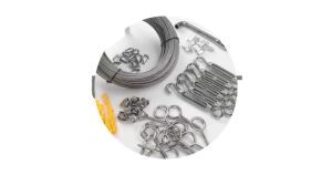 Sun Shade Sail Hardware Kit with 35M Cable Wire Rope Stainless Steel for Outdoor Backyard Patio Garden Shelter Camping Tent
