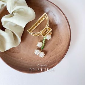 Original Design Valley Bellflower Series Tassel Hair Clip & Women's Hair Accessories