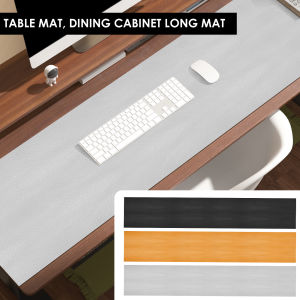 63Inch Waterproof Desk Mat PVC Leather Office Table Cover Smooth Multipurpose Tea Table Protector Mat for Home Office Dresser