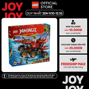 LEGO NINJAGO 71869 Đồ Chơi Lắp Ráp Chiến Hạm Land Bounty (1214 chi tiết)