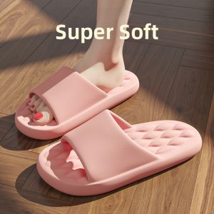 BAIMUQINGCHEN | Soft Comfortable Slip-Resistant Odor-Preventive Home Slippers