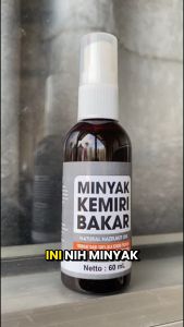 Minyak Kemiri Bakar 100% Asli - Penumbuh dan Penebal Rambut