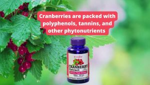 Cranberry fruit extract 500mg 100/120 caps. Urinary-Kidney bladder Supplement Revglow