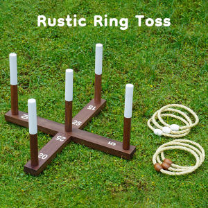 Outdoor Interactive Family Ring Toss Game