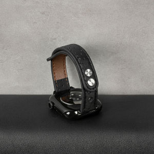 CRAFTSMAN DAI | Multiple Compatible Apple Watch Strap Star Double Pin Buckle Leather Fashion
