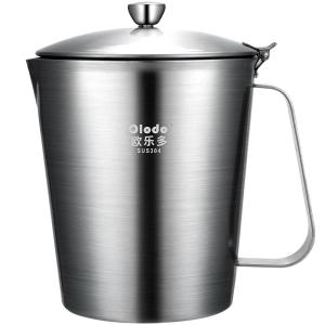 Olodo | Cốc Đo Inox Có Thước Đo và Nắp
