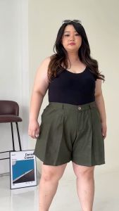 Celana Pendek Bigsize Clia KD 2017 | Padu Padan Santai & Stylish Jumbo