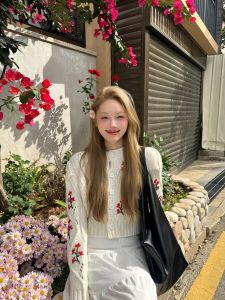 กระโปรงทรงเอเอวสูง ผ้าฝ้าย กระโปรงยาวปานกลาง ดีไซน์เก๋ไก๋สำหรับผู้หญิง ฤดูใบไม้ผลิและฤดูใบไม้ร่วง กระโปรงสั้นสไตล์วินเทจ