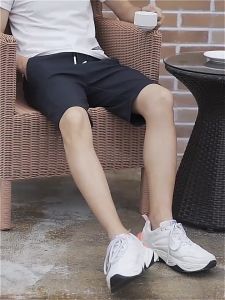 กางเกงขาสั้นเสื้อหลวมใหญ่ พิเศษผ้า ราคาล่าสุด บริเวณน้ำหนัก แบบลำลอง สำหรับผู้ชาย