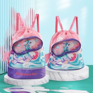 Waterproof Wet-dry Separate Kids Backpack