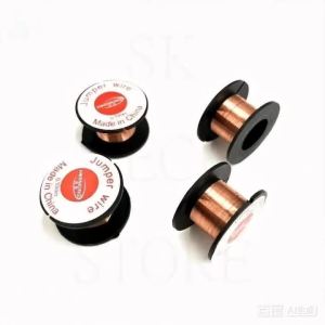 0.1mm Insulation Copper Soldering Wire Jumper Wire for Mobile Phone Computer Motherboard Fingerprint PCB Repair Welding Tool