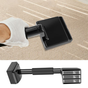 Carpet Stretcher Knee Kicker Metal Knee Kicker with Tilting Teeth Adjustable Length Non Slip Handle Easy to Operate Knee Kicker