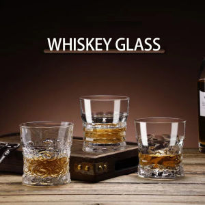 Whiskey Glass Premium Old Fashioned Whisky Crystal Glass Scotch Cocktail Luxury Gift to Birthday Valentines Day Family Friend Gift