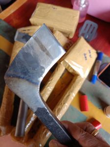 มีดกรีดยางขวานตรัง เท่ง ร่อง60° ยังไม่ลับคม