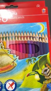 12|18|24|36|48Colour Pencil Faber Castell/STABILO/Staedtler Luna/ASTAR/SWAN/gsoft/Pensel Warna/彩色铅笔