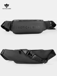 Tactical Bird Summer Mens Crossbody Bag Single Shoulder Large Capacity Waist Bag Casual Waterproof Mobile Phone Key Small Bag