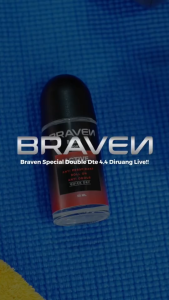 BRAVEN Men Sport Anti Perspirant Roll On Anti Odour 50ml | Deo Roll On | Deodorant