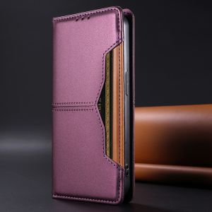 Magnetic Closure Leather Case For Samsung Galaxy A06 A16 A26 A36 A33 A54 A15 A27 A25 A35 A37 A55 A57 A07 A17 4G 5G Wallet Cover