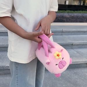 cute panda and bear Plush bag for kids fashion crossbody bag cartoon soft plush toys