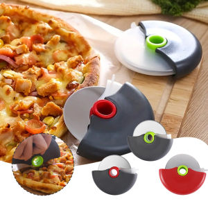 Pizza CutterStainless Steel Roller CutterMulti-Purpose Pizza Cake Dough Slicing ToolKitchen Accessorie With Sharp Blade Wheel