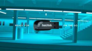 SANDISK FlashDrive Ultra SHIFT 64GB (USB3.2 Gen1) แฟลชไดร์ฟ ของแท้ ประกัน Synnex USB for คอมฯ PC Notebook (SDCZ410)