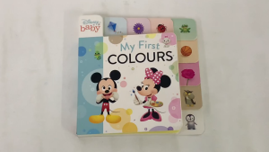 Disney Baby My First Colours Board Book For Toddlers & Kids To Learn & Read