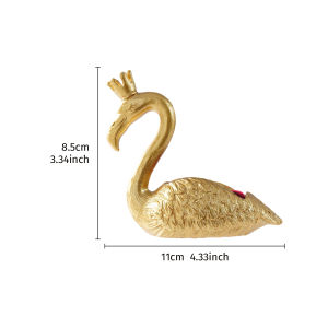 1PC Hộp Đựng Trang Sức Hình Chim Hồng Hạc Bằng Nhựa Trang Trí Dễ Thương Để Trưng Bày Trên Máy Tính Để Bàn Để Lưu Trữ Và Trưng Bày Các Phụ Kiện