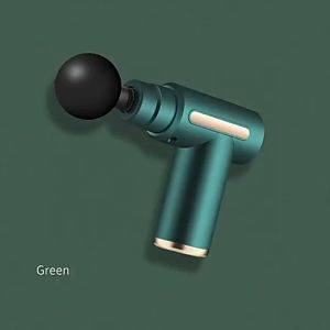 Mini Fascia Massage Gun 6 Speeds With 4 Massage Gun Professional Mini Fascia Muscle Massage Gun Small and Quiet Portable Adjustable Vitality Handheld Relaxation Deep Tissue Vibration Rechargeable Fascia Gun