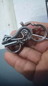 Keychain MOTORcycle Design: Stainless Steel