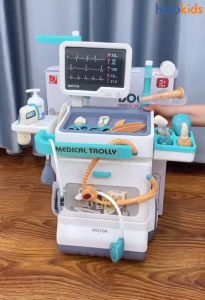 Đồ Chơi Bác Sĩ Xe Đẩy Bác Sĩ CỠ LỚN mô phỏng như thật Loại Cao Cấp  Bộ Đồ Chơi Bác Sỹ [ HOẢ TỐC HCM]