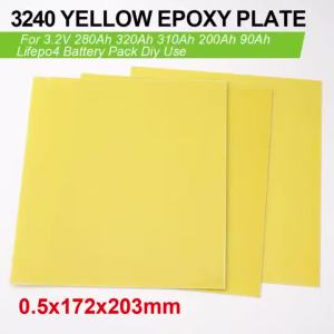 other | 172x203x0.5MM 3240 Upgraded Epoxy Board With Adhesive For 3.2V 280Ah 320Ah 310Ah 200Ah Lifepo4 Battery DIY Insulation Materials