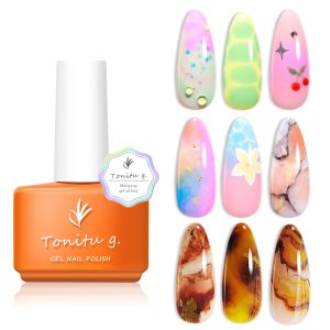 Blooming Gel Ba Lan 7Ml Dễ Dàng Đá Cẩm Thạch Màu Nước Gradient DIY Cho In Hoa Đá Cẩm Thạch Gradient Hiệu Ứng Móng Tay Nghệ Thuật Sáng Tạo Bộ