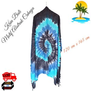 Kain Bali Pantai - Kain Bali Motif Abstrak Cahaya Matahari Baru Standar Gendut- Sarung Pantai Azka Mode - Sarung Bali - Kain Pantai - Kain Katun Jepang - Kain Untuk Hiasan Dinding - Kain Untuk Plafon Mobil Truk Dan Mobil 3/4 Lainnya