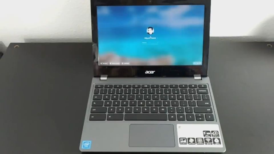 Acer laptop C740 4GB RAM 16GB SSD Chromebook murah refurbished gaming laptop|| PLAYSTORE|| MURAH
