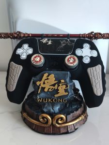 Black Myth Peripheral Ps5/Xsx Game Handle Bracket Sun Wukong Golden Hoop Stick Tight Hoop Mantra Hand-Made Handmade Model