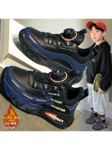 ATONGMU | Giày Thể Thao Da Chống Thấm Thu Cho Bé Trai